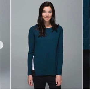 Lululemon Alberta Lake Yin to You sweater, size 8 EUC